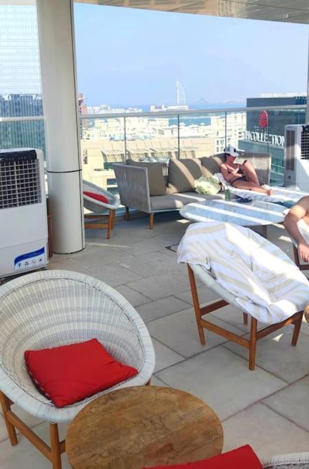 Amazing Apartment With Infinity Pool Dubaj Exteriér fotografie